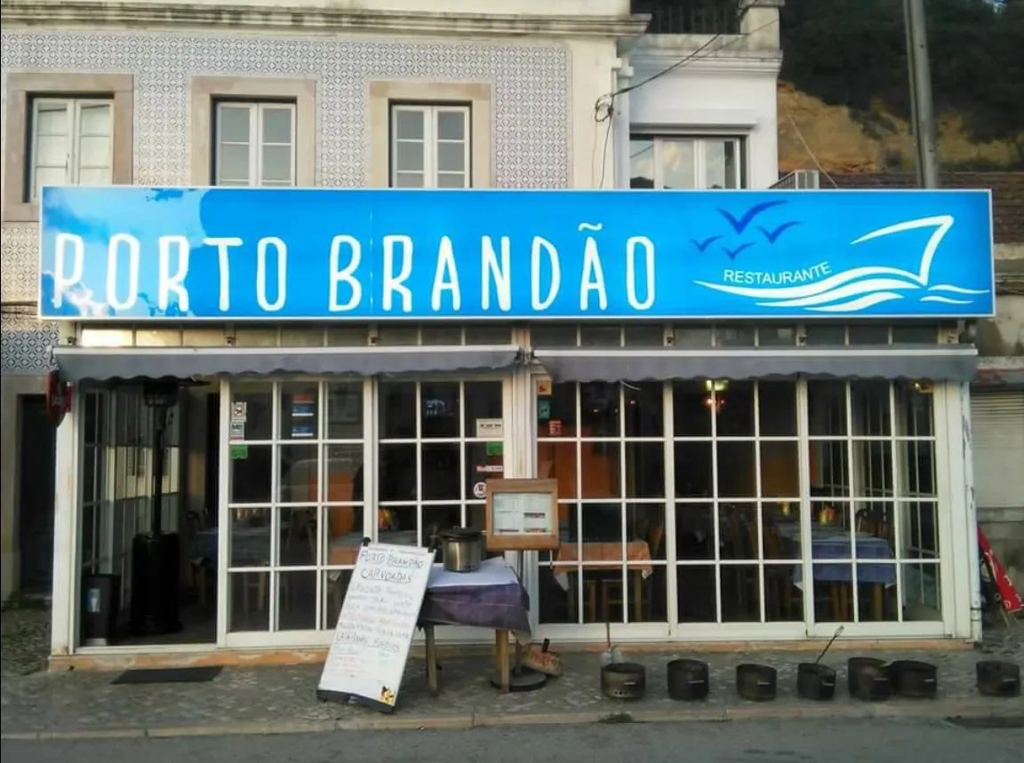 Restaurante Porto Brandão, na Caparica